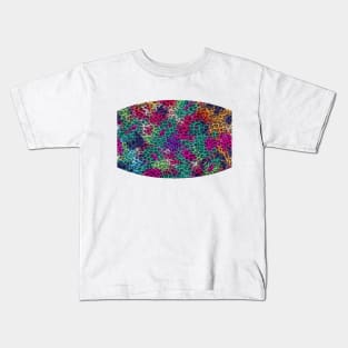 Rainbow Leopard Print Kids T-Shirt